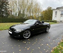 BMW 320 D CABRIOLET M SPORT PHASE 2 163 CH FULL OPTS GPS, ALCANTARA, CLIM, XENON