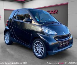 SMART FORTWO SMART FORTWO 1.0 TURBO PASSION CUIR-CARPLAY- FAIBLE KILOMETRAGE