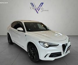 ALFA ROMEO STELVIO QUADRIFOGLIO ALFA ROMEO STELVIO QUADRIFOGLIO Q4 2.9 V6 BITURBO 510CH | HARMAN KARDON • CARBONE • LED • DRIVE ASSIST • ÉCHAPPEMENT SPORT