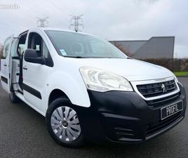 (5PLACES) PEUGEOT PARTNER 1.6L HDI 100 CABINE APPROFONDIE L2 - 1°MAIN/17200KM
