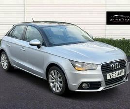 AUDI A1 SPORTBACK 2012 AUDI A1 1.4 TFSI SPORTBACK 5D