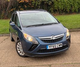 VAUXHALL ZAFIRA 2016 (65) - 1.4I TURBO DESIGN AUTO EURO 6 5DR