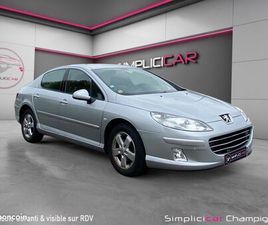 PEUGEOT 407 PEUGEOT 407 1.6 HDI 16V 110CH FAP BLUE LION ÉDITION BLACK SILVER CUIR-CLIMATISATION