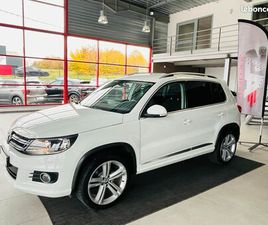 VOLKSWAGEN TIGUAN VOLKSWAGEN TIGUAN 1,4 TSI 125 TYPE R-LINE GPS REGULATEUR BLUETOOTH PARK PILOT AUTO HOLD JANTES 19 FEUX HALOGENE EXCELLENT ETAT