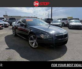 BMW SERIE 6 M6 2006 BMW 6 SERIES M6 COUPE JET BLACK