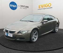 BMW SERIE 6 M6 COUPE 5.0L ( E63 ) V10 507CH SMG7 BVA - CUIR MERINO - CIEL DE TOIT ALCANTARA - GARANTIE 6 MOIS *