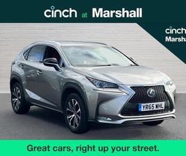 LEXUS NX NX 300H 2.5 300H F SPORT E-CVT 4WD EURO 6 (START/STOP) 5DR