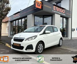 PEUGEOT 108 1.0 VTI 70 CH ACTIVE 5P / MOTEUR A CHAINE / BLUETOOTH