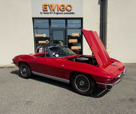 CORVETTE C2 CABRIO STING RAY CABRIOLET V8 327CI BOITE MANUELLE 4