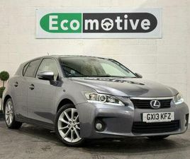LEXUS CT CT 200H 2013 LEXUS CT 200H 1.8 LUXURY