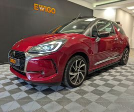 CITROEN DS3 CABRIO 130 GIVENCHY LE-MAKEUP CAMERA CAR PLAY SIEGE CHAUFFANT GARANTIE