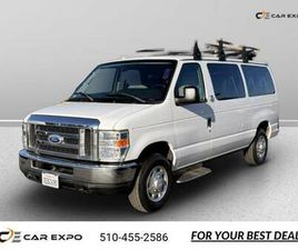 FORD E150 2014 FORD E150 PASSENGER XLT VAN 3D VAN OXFORD WHITE
