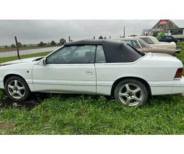 1992 CHRYSLER LE BARON CABRIOLET BLANC MANUEL CONDUITE À...