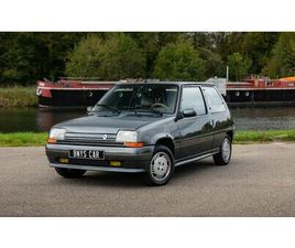 1989 RENAULT SUPER 5 GRIS MANUEL, 5 VITESSES CONDUITE À G...
