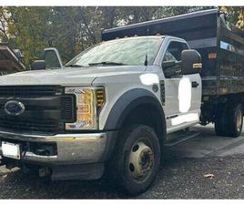 FORD F 550 2019 FORD F550 W/12' LANDSCAPE DUMP BODY