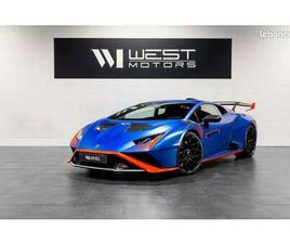 LAMBORGHINI HURACAN STO 640 – IMMAT FRANCE FULL CARBONE MAT LIFT AD PERSONAM 2 717E-MOIS