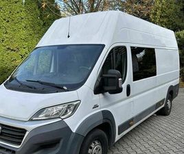 FIAT DUCATO DUKATO MAXI L4H3 BRYGADÓWKA 7 OSOBOWY, DUBEL, DOKA, FAKTUR WALBRZYCH • OLX.PL