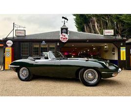 JAGUAR TYPE E 1970 JAGUAR E-TYPE VERT MANUEL, 4 VITESSES CONDUITE À DRO...