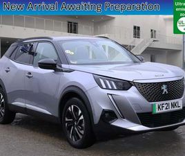 PEUGEOT 2008 2021 PEUGEOT E-2008 50KWH GT SUV 5DR ELECTRIC AUTO (136 PS) AUTOMATIC