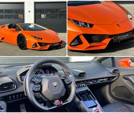 LAMBORGHINI HURACÁN EVO SPYDER*AWD*LIFT*WARRANTY*CAMERA*PPF