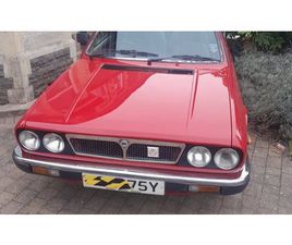 LANCIA BETA COUPE 1983 LANCIA BETA COUPE ROUGE MANUEL, 5 VITESSES CONDUITE...