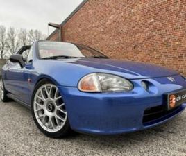 HONDA CIVIC ② HONDA CRX DELSOL 1.6I VTI-EOLDTIMER145 000KM/OH-BOEK/160PK — HONDA — 2EMEMAIN