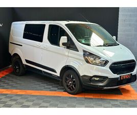 FORD TRANSIT CUSTOM 2.0 130 L1H1 TRAIL - 1ERE MAIN - ENTRETIEN COMPLET (FACTURES) - CARPLAY - CAMERA DE RECUL