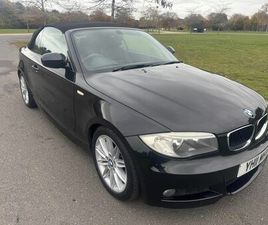 BMW SERIE 1 CABRIO 120 BMW 1 SERIES 2.0 120D M SPORT CONVERTIBLE