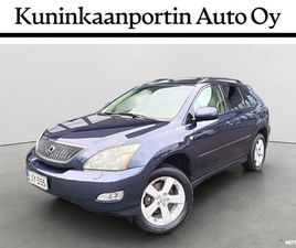 LEXUS RX RX 330 RX330 3.3 VVTI-I AUTOMATIC 4X4 230 HV **BENSA!, JUURI KATSASTETTU, HUIPPUVARUSTEET**