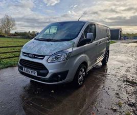 2015 FORD TRANSIT CUSTOM SILVER DRIVES PERFECT LTD TOP SPEC DPF ISSUE