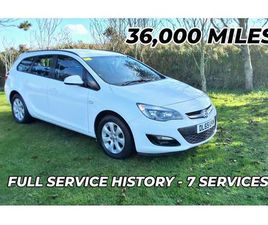 VAUXHALL ASTRA 2015 VAUXHALL ASTRA 1.6I DESIGN