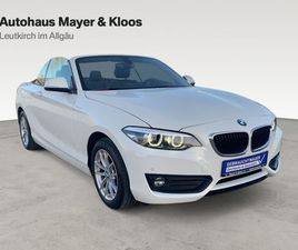 BMW 218D CABRIO ADVANTAGE
