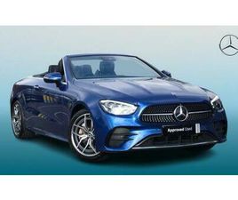 MERCEDES CLASSE E CABRIOLET E 300 2022 MERCEDES-BENZ E CLASS E 300 AMG LINE PREMIUM MH CONVERTIBLE PETROL AUTOMATIC