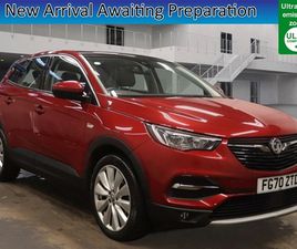 VAUXHALL GRANDLAND X 1.2 TURBO ELITE NAV SUV 5DR PETROL AUTO 8SPD EURO 6 (START/STOP) (130 PS)