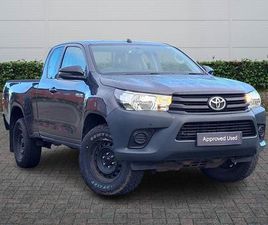 TOYOTA HILUX DOUBLE CABINE TOYOTA HILUX ACTIVE PICKUP'S 2.4 D-4D ACTIVE EXTRA CAB PICKUP 4WD EURO 6 (START/STOP) 4DR
