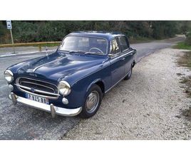 1959 PEUGEOT 403 BLEU MANUEL, 4 VITESSES CONDUITE À GAUCH...