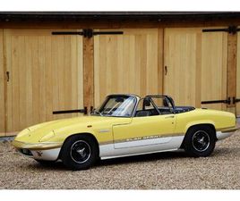LOTUS ELAN SPRINT DHC, 1972. £20K REPAINT IN LOTUS YELLOW / CIRRUS WHITE. MOHAIR HOOD.
