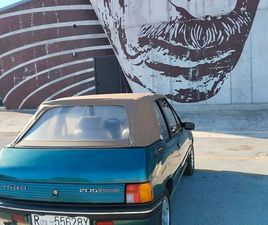 PEUGEOT 205 CABRIOLET PEUGEOT 205 ROLAND GARROS ASI GPL 1990