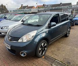 NISSAN NOTE 2013 NISSAN NOTE 1.4 N-TEC +