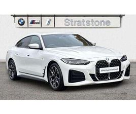 2023 BMW 4 SERIES 420I M SPORT 5DR STEP AUTO HATCHBACK PETROL AUTOMATIC