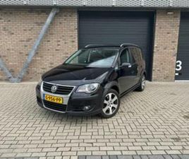 VOLKSWAGEN CROSSTOURAN VOLKSWAGEN TOURAN 1.4 TSI 125KW CROSS DSG 2008 ZWART APK NWE — VOLKSWAGEN — MARKTPLAATS