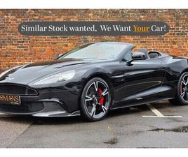 2018 68 ASTON MARTIN V12 VANQUISH 6.0 V12 S VOLANTE 2DR PETROL T-TRONIII EURO 6 (595 BHP)