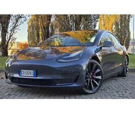 TESLA MODEL 3 PERFORMANCE PERFORMANCE DUAL MOTOR AWD