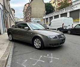 AUDI A4 CABRIOLET VENDS AUDI A4 CABRIOLET CANTON GENÈVE