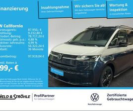 VOLKSWAGEN TRANSPORTER T7 VOLKSWAGEN CALIFORNIA OCEAN 1.5 EHYBRID DSG 4M 19 AHK LEDER