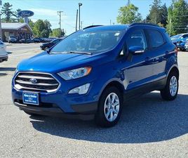 CERTIFIED 2020 FORD ECOSPORT SE