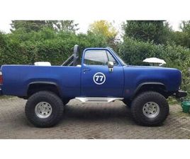 DODGE RAMCHARGER DODGE RAMCHARGER 1977 H-ZULASSUNG RESTAURIERT KEIN BLAZER BRONCO