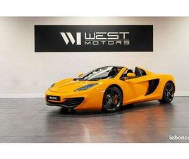 MC LAREN MP4-12C SPIDER MP4 12C MC LAREN SPIDERV8 3.8 625 FRANCAISE LIFT ECHAPP. SPORT CARBONE CUIR ÉTENDU MERIDIAN 1535EMOIS