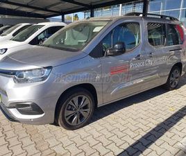 TOYOTA PROACE CITY VERSO EV FAMILY L2H1 (AUTOMATA) KÉSZLETRŐL AZONNAL VIHETŐ 5 SZEMÉLYES L2