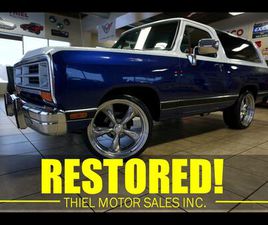 1989 DODGE RAMCHARGER FOR SALE